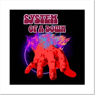 SYSTEM OF A DOWN MERCH VTG Posters and Art